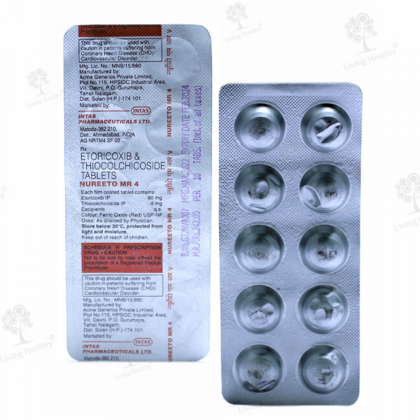 NUREETO MR 4 MG TAB(10 TAB)