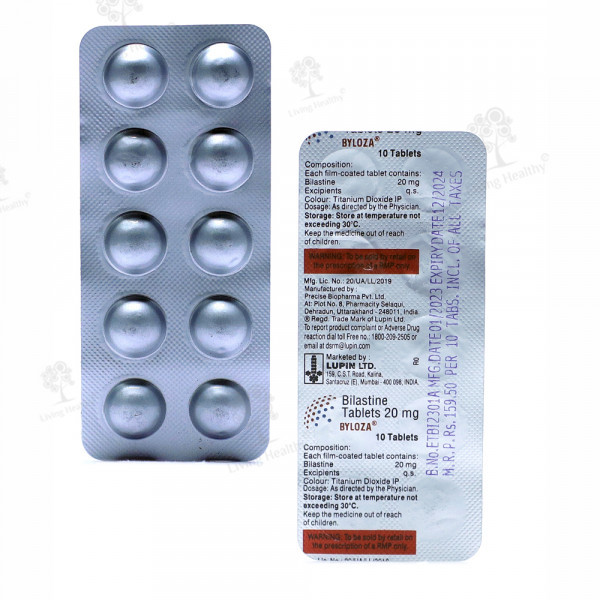 BYLOZA 20 MG (10 TAB)