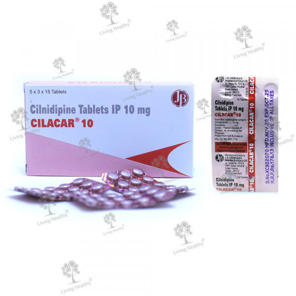 CILACAR 10 MG(15 TAB)