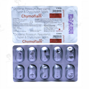 CHYMOFLAM TAB(10 TAB)