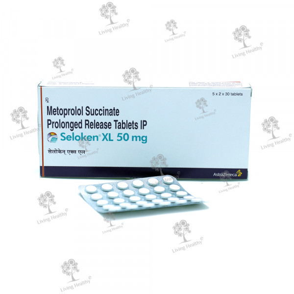 SELOKEN XL 50 MG TAB(30 TAB)