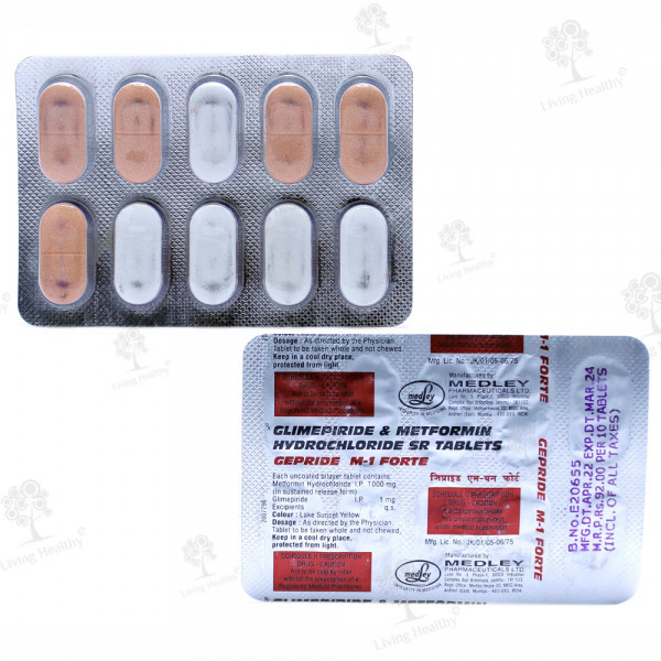 GEMINOR M 1 MG TAB (15  TAB)