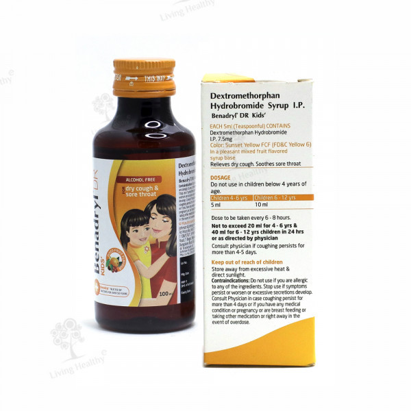 BENADRYL DR KIDS' SYP(100 ML)