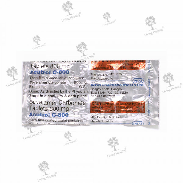 ACUTROL C 800 MG TAB (10  TAB)