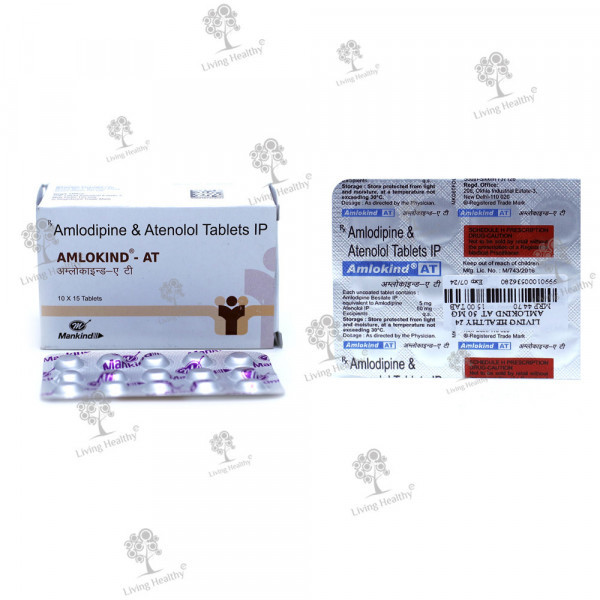 AMLOKIND AT 50 MG(15 TAB)