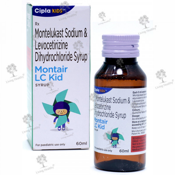 MONTAIR LC KID SYRUP(60 ML)