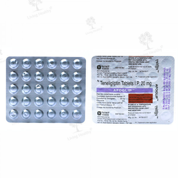 AFOGLIP 20 MG (30 TAB)