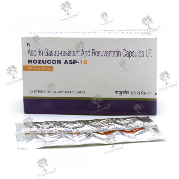 ROZUCOR ASP 10 MG CAP(10 CAP)