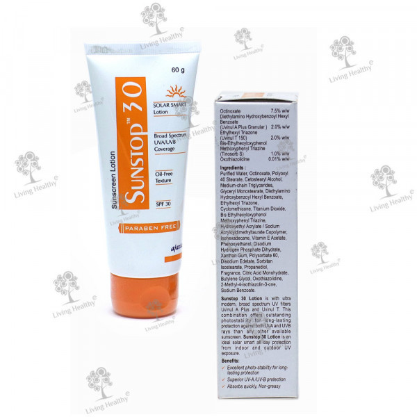 SUNSTOP SPF 30 LOTION (60 GM)