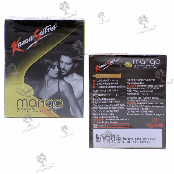 KS CONDOMS (MANGO) (3 PCS)