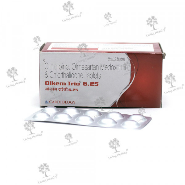 OLKEM TRIO 6.25 MGTAB (10  TAB)