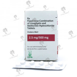 ONDERO MET 2.5/1000 MG  (10 TAB)