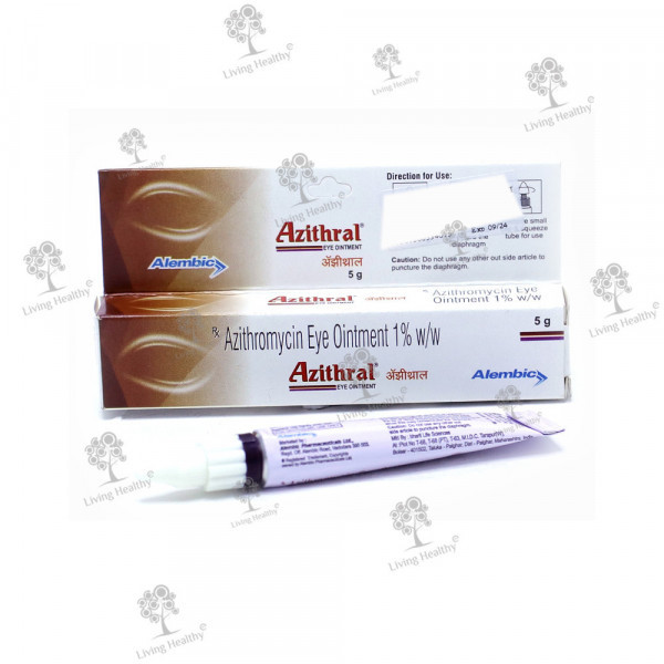 AZITHRAL EYE OINTMENT(5 GM)