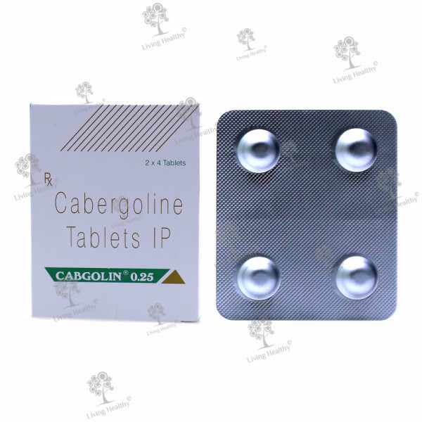 CABGOLIN 0.25 MG TAB(4 TAB)