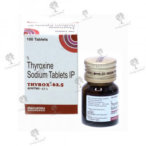 THYROX 62.5 MG TAB(100 TAB)