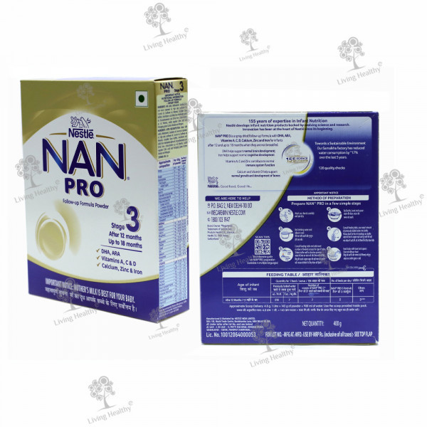 NAN PRO 3(REF) (400 GM)