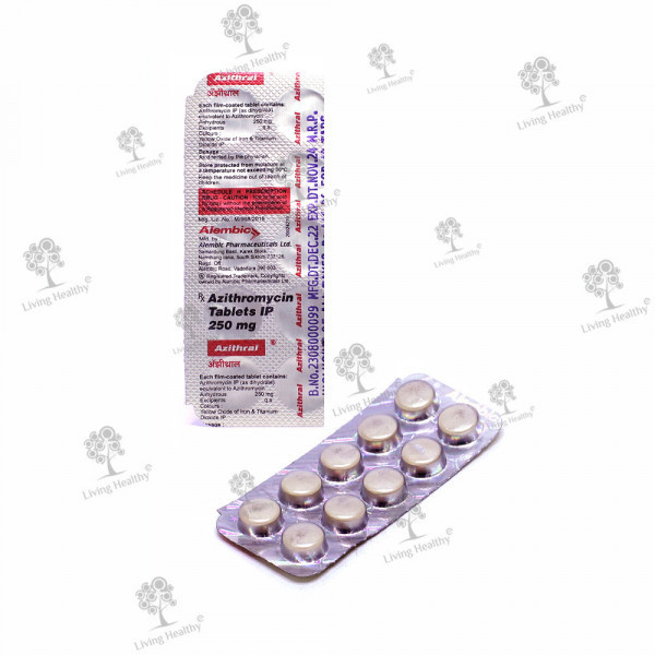 AZITHRAL 250 MG TAB (10  TAB)