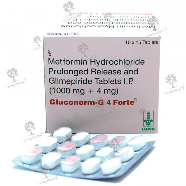 GLUCONORM G 4 FORTE TAB (15  TAB)