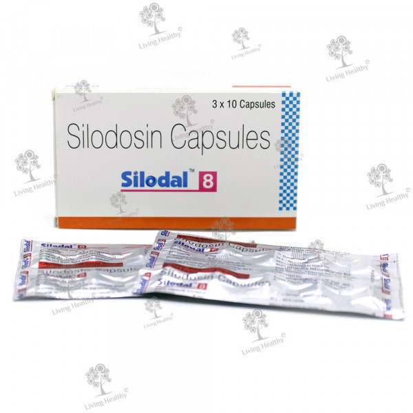 SILODAL 8 MG CAP(10 CAP)