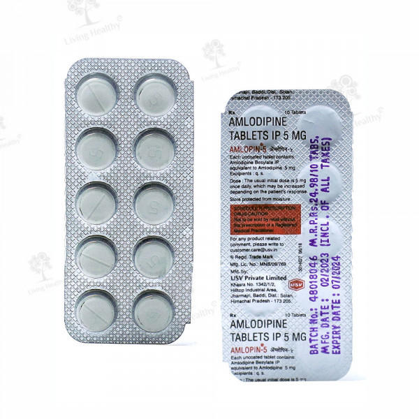 AMLOPIN 5 MG TAB(10 TAB)