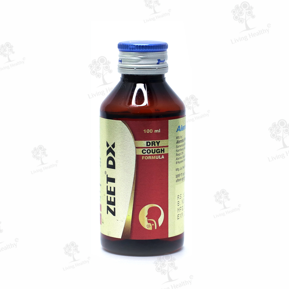 Buy ZEET DX SYRUP(100 ML) Online | Living Healthy 24