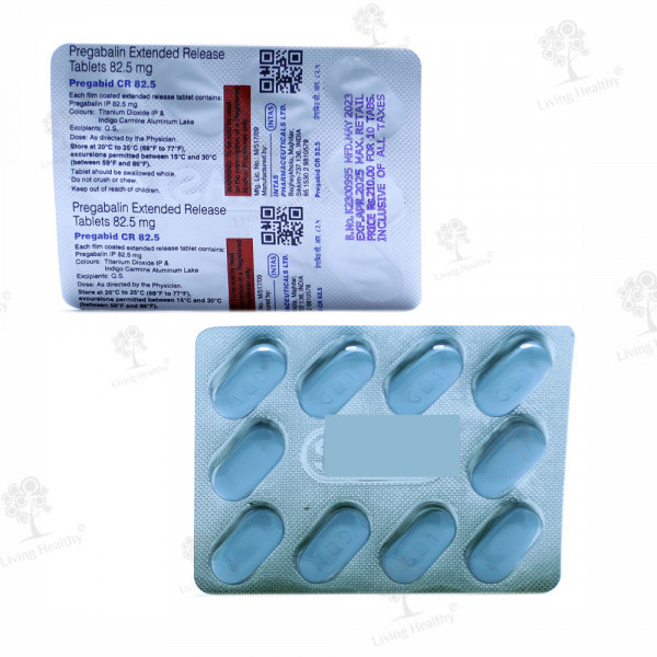 PREGABID CR 82.5 MG(10 TAB)