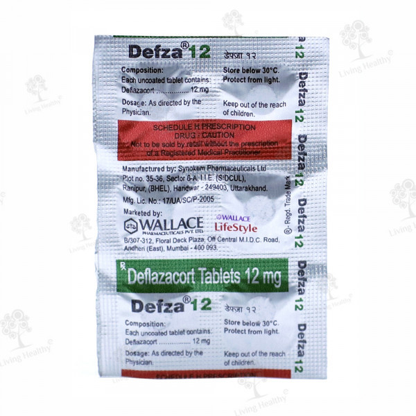 DEFZA 12 MG TAB(6 TAB)