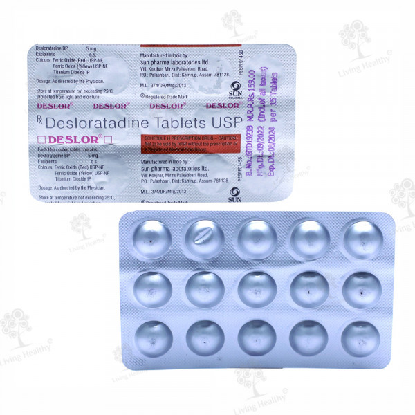 DESLOR 5 MG TAB(15 TAB)