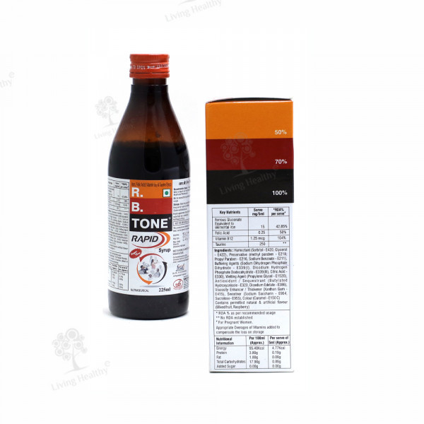 R.B.TONE RAPID  SYRUP(225 ML)