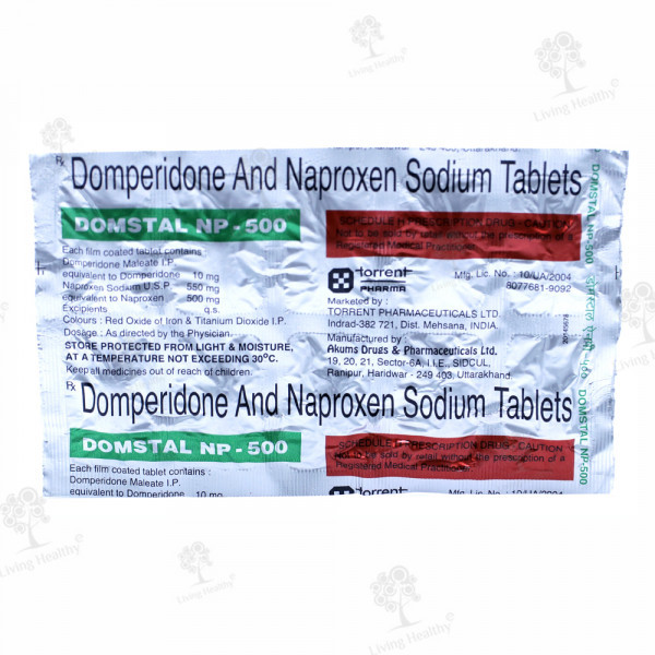 DOMSTAL NP 500 MG TAB(10 TAB)
