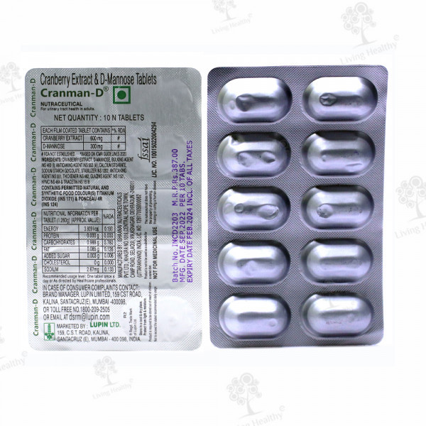 CRANMAN D TAB (10 TAB)