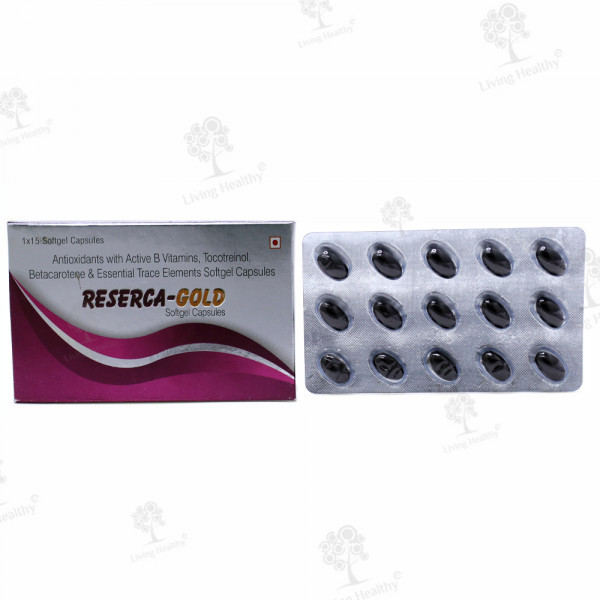 RESERCA GOLD CAP(15 CAP)
