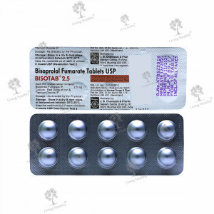 BISOTAB 2.5 MG TAB (10 TAB)