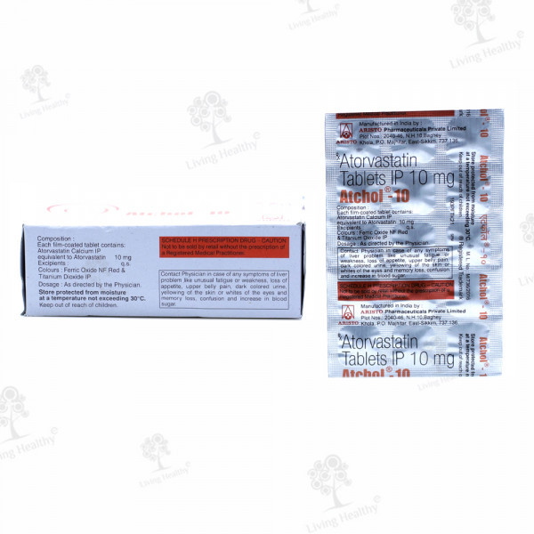 ATCHOL 10 MG (15 TAB)