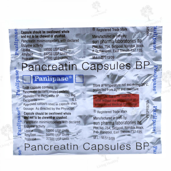 PANLIPASE CAP(15 CAP)