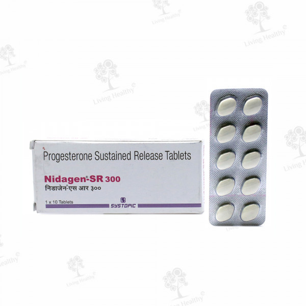 NIDAGEN SR 300 MG TAB(10 TAB)