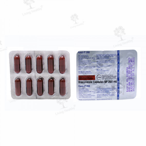 FUNZI IT 200 MG CAP(10 CAP)