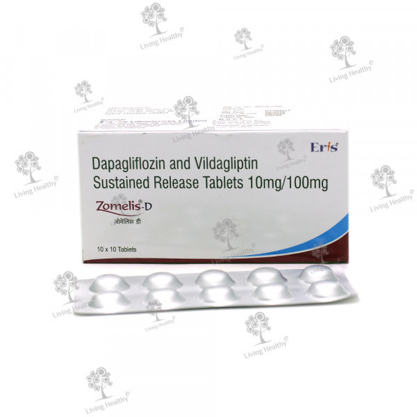 ZOMELIS D 10/100 MG TAB(10 TAB)