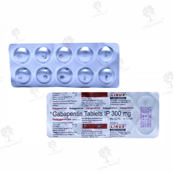 GABAGESIC 300 MG(10 TAB)