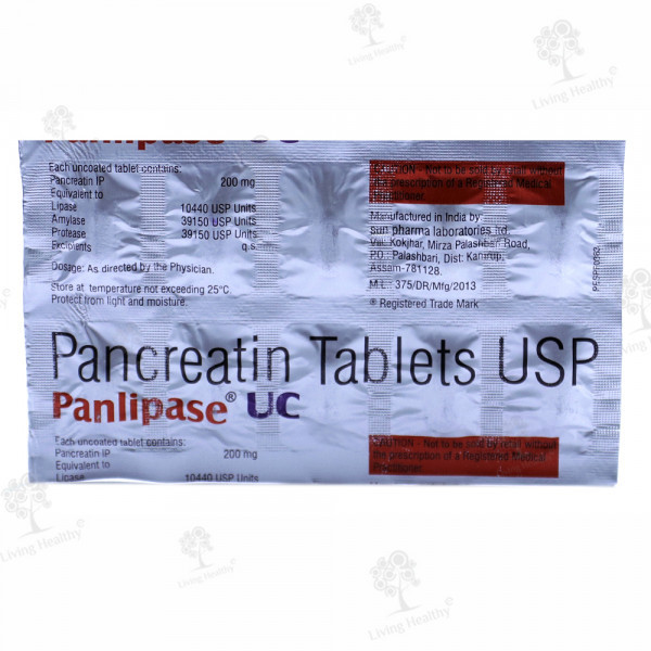 PANLIPASE UC TAB (10 TAB)