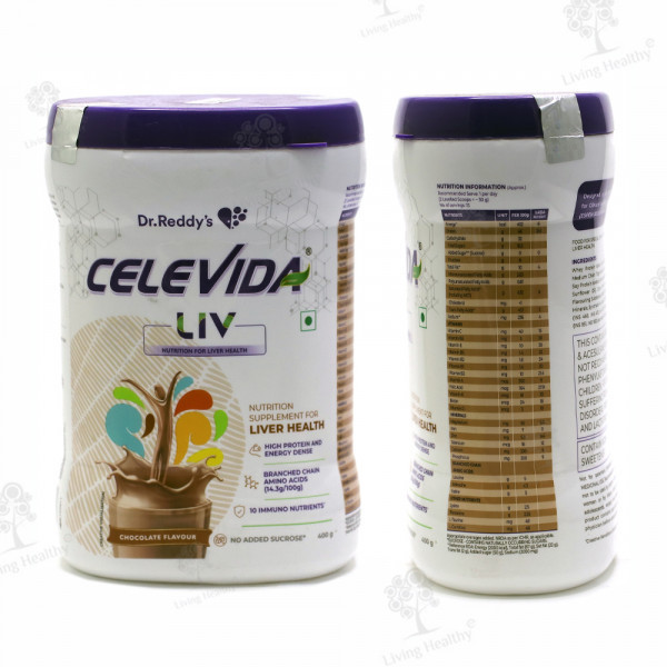 CELEVIDA LIV CHOCOLATE (400 GM)