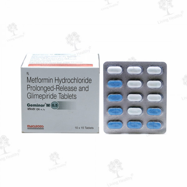 GEMINOR M 0.5 MG TAB (15 TAB)