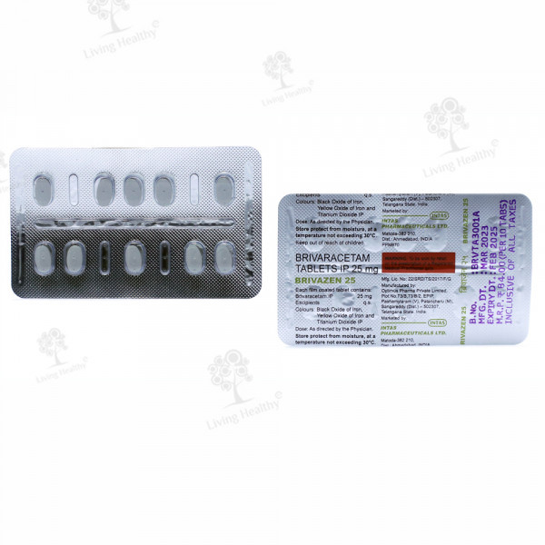BRIVAZEN 25 MG TAB (10 TAB)