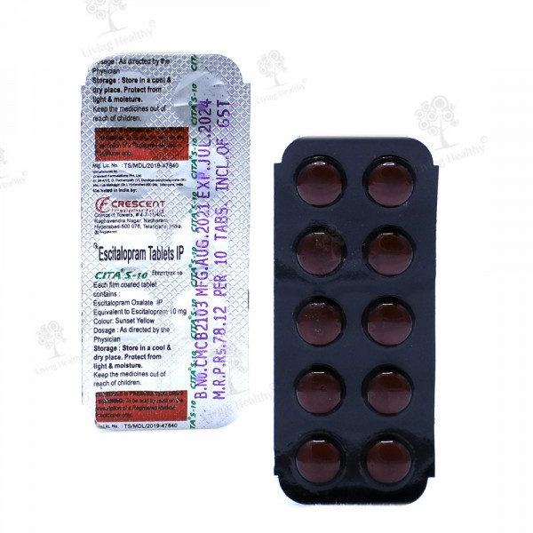 CITA S 10 MG TAB (10 TAB)