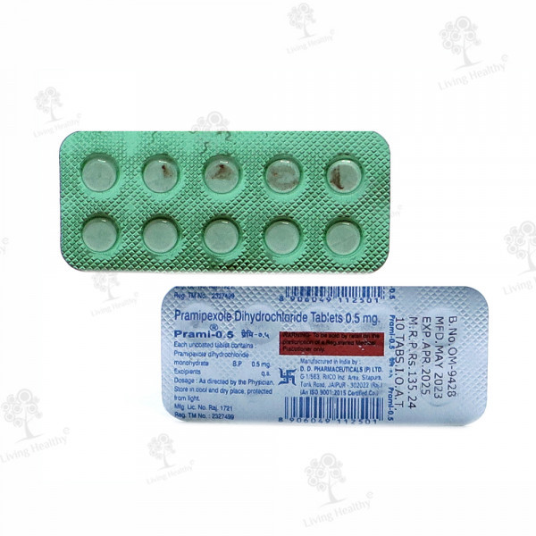 PRAMI 0.5 MG TAB (10 TAB)