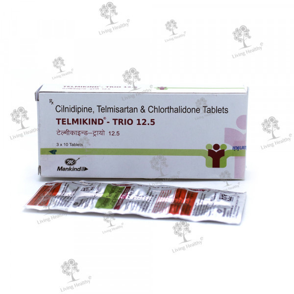 TELMIKIND TRIO 12.5 MG TAB (10 TAB)