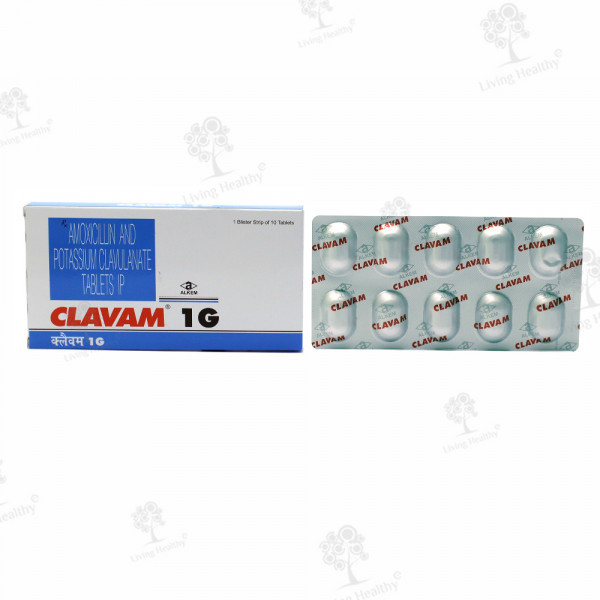 CLAVAM 1G (10 TAB)
