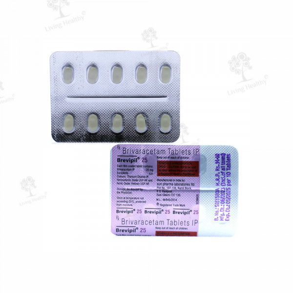 BREVIPIL 25 MG (10 TAB)