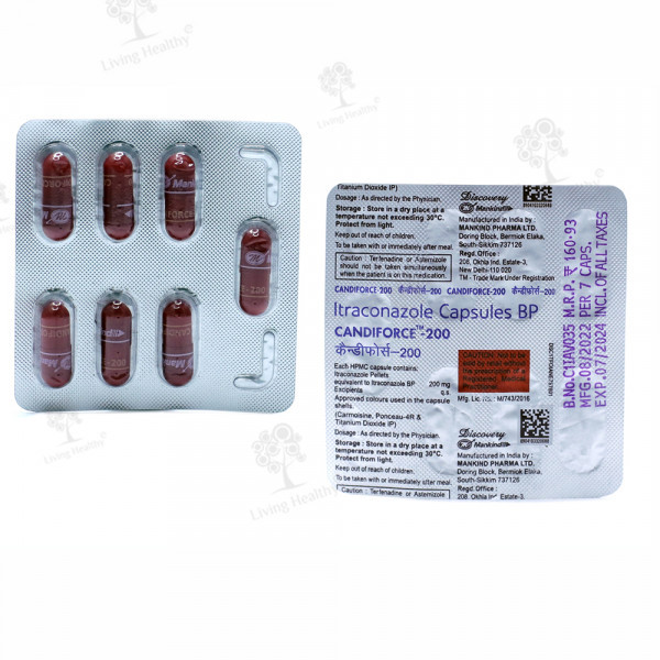 CANDIFORCE 200 MG (10 CAP)