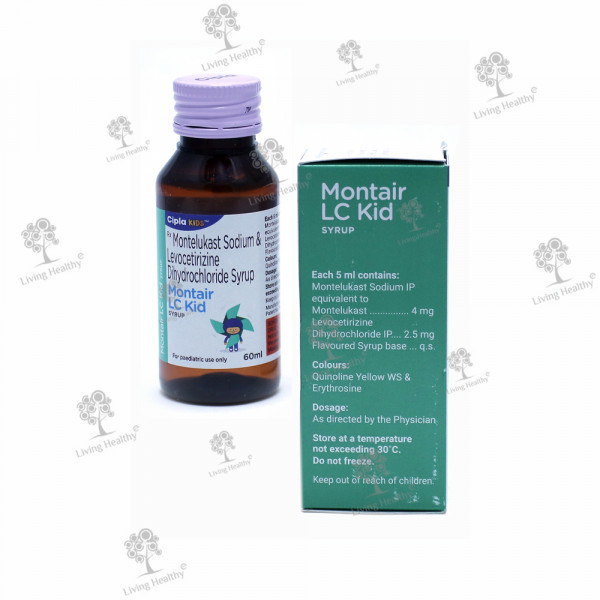 MONTAIR LC KID SYRUP(60 ML)
